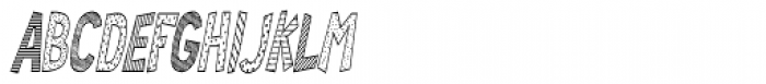 RM Random Outline And Fancy Condensed Italic