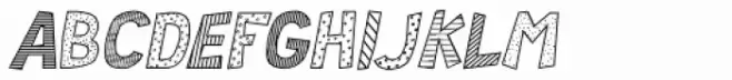 RM Random Outline And Fancy Italic