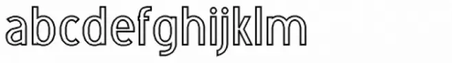 RM Sans Condensed Heavy Outline