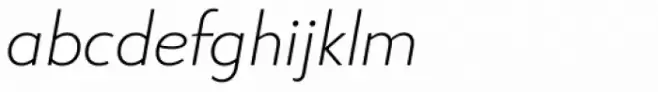 RNS Miles Light Italic
