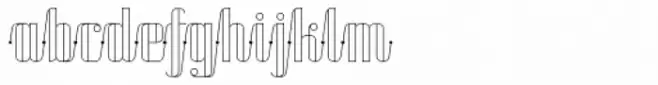Roadster Script Line Dot