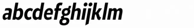 Roanne Condensed Semi Bold Italic