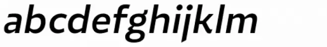 Roanne Medium Italic