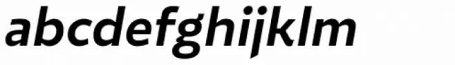 Roanne Semi Bold Italic