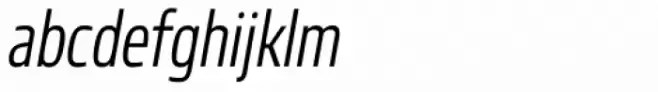 Robusta Cond Light Italic