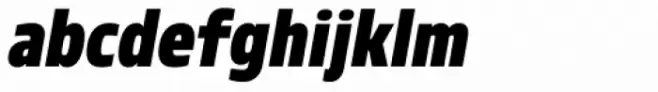 Robusta SemiCond Black Italic