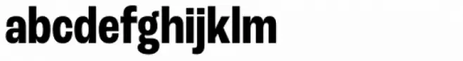 Roc Grotesk Condensed Bold