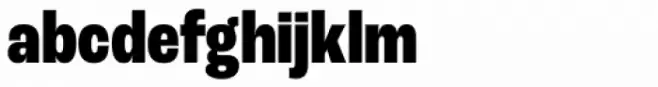 Roc Grotesk Condensed Extra Bold