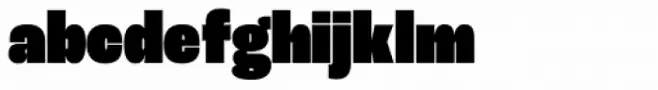 Roc Grotesk Condensed Heavy