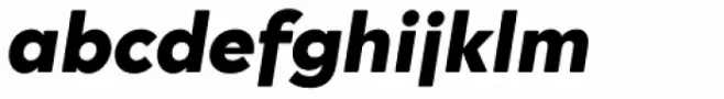 Rockford Sans Extrabold Italic