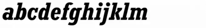 Rockwell Nova Condensed Bold Italic