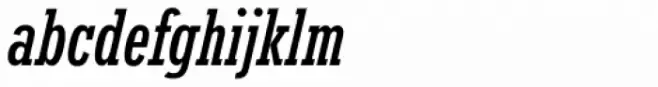 Rockwell Nova Condensed Italic