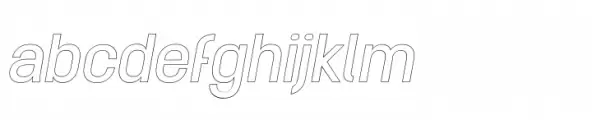 Roclette Pro Line Medium Italic