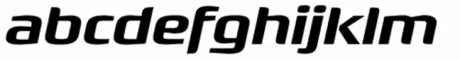 Rogue Sans Nova Demi Bold Extended Italic