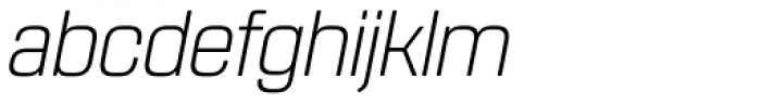 Rohn Rounded Light Italic