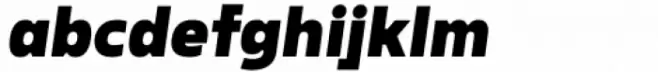 Rohyt Geometric Extra Bold Italic
