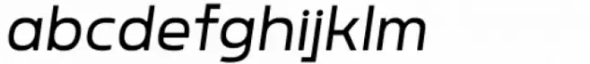Rohyt Geometric Light Italic