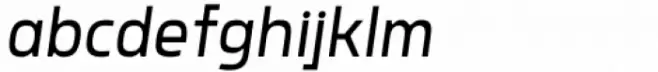 Rohyt Geometric Slim Light Italic