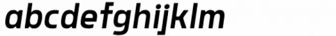 Rohyt Geometric Slim SemiLight Italic