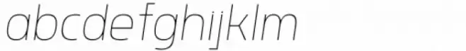 Rohyt Geometric Slim Thin Italic