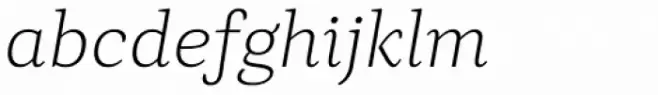 Rolleston Text Extra Light Italic