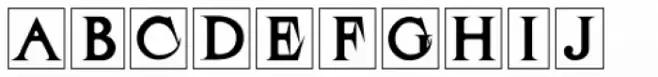 Roma Initial Caps JNL