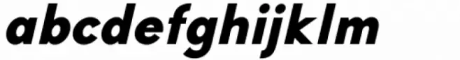 Romela Black Italic