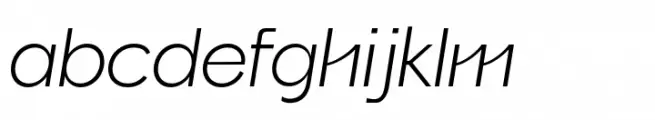 Romena Light Italic