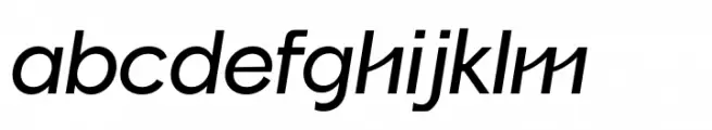 Romena Medium Italic