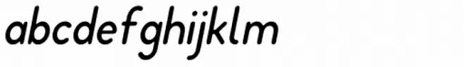 Rondell DemiBold Italic