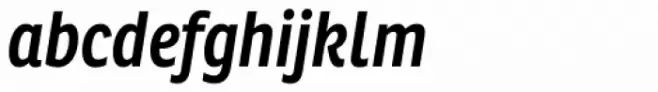 Ronnia Cond SemiBold Italic