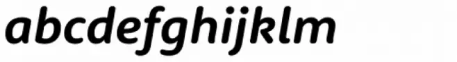 Rooney Sans Bold Italic