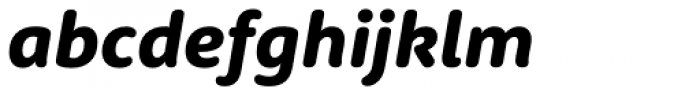 Rooney Sans Heavy Italic