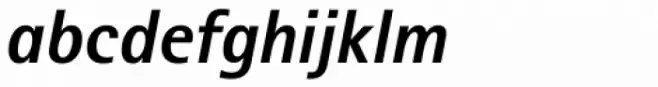 Rotis II Sans Pro Bold Italic