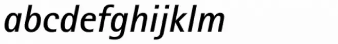Rotis II Sans Pro Semi Bold Italic