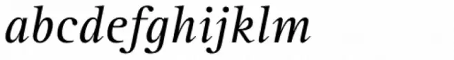 Rotis Serif Std 56 Italic