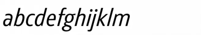 Rotulo Condensed Light Oblique