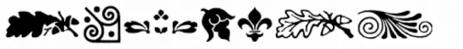 Rough Fleurons Five