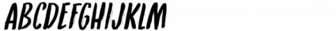Roughcast Italic