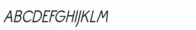 Rounded Elegance Tower Capital Italic