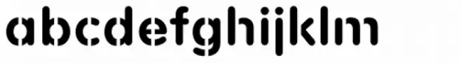 Rounded Stencil AI Regular