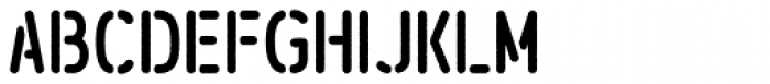 Roves Stencil Rough Bold