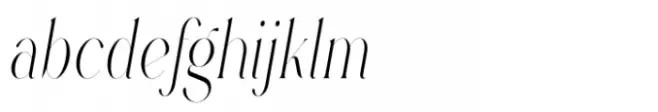 Rowan Narrowest 1 Italic