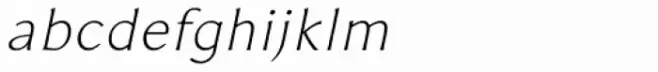 RRollie Thin Italic