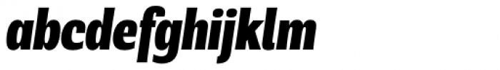 Rude ExtraCondensed Black Italic