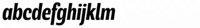 Rude ExtraCondensed Bold Italic