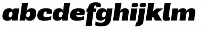 Rude SemiWide Black Italic