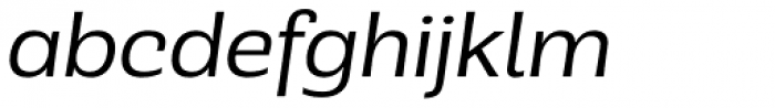 Rude SemiWide Light Italic