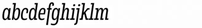 Rude Slab ExtraCondensed Light Italic