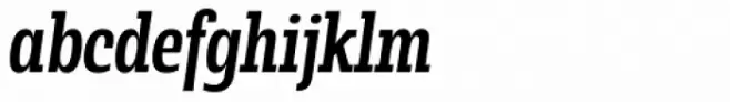 Rude Slab ExtraCondensed Medium Italic